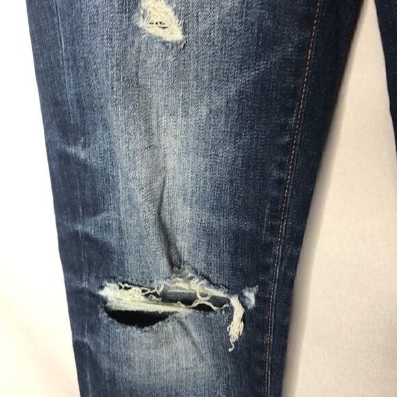 American Eagle Distressed Highest Rise Jeans. Sz 0 - Picture 4 of 12